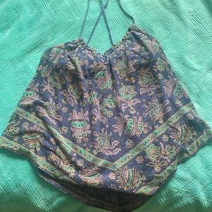 American Eagle Boho Halter Top, Size S/P